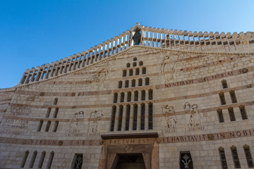 Obraz premium Church of Annunciation in Nazareth Israel