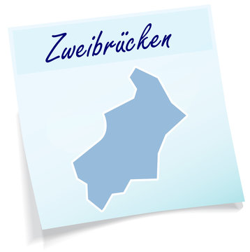 Zweibruecken als Notizzettel