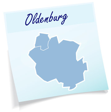 Oldenburg als Notizzettel