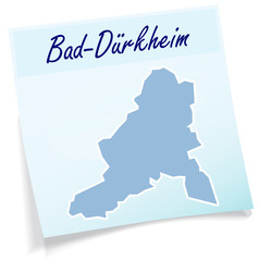 Bad-Duerkheim als Notizzettel