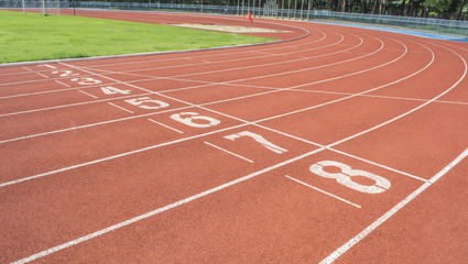 athletics Track Lane