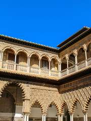 Obraz premium Andalousie Palais Real Alcazar de Sevilla Patio