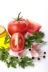 Pomodoro,aglio e olio