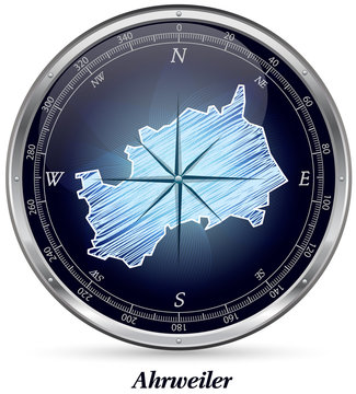 Ahrweiler mit Grenzen