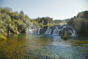 River Krka waterfalls