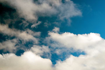 Obraz premium blue sky with clouds