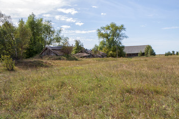 An abandoned house