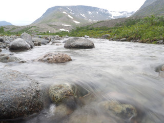 mountain river
