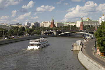 Fototapeta premium Moscow River