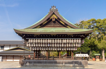 Obraz premium Shinto Temple in Kyoto Japan