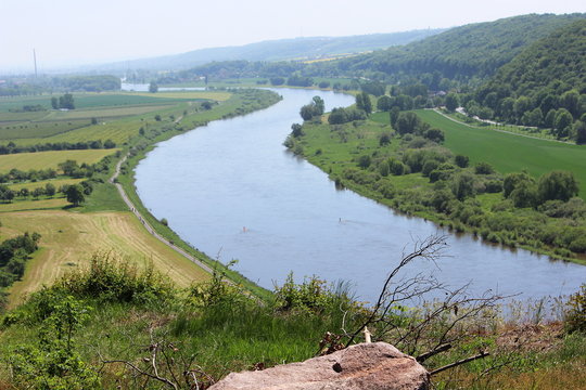 Boselblick auf die Elbe