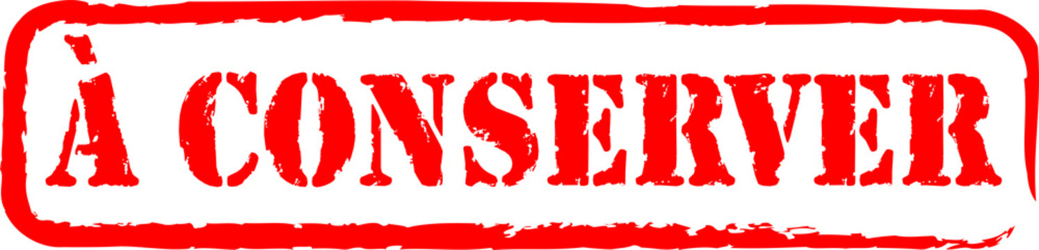 tampon &agrave; conserver