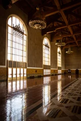 Foto auf Alu-Dibond Los Angeles Union Station Ticketing Hall © FiledIMAGE