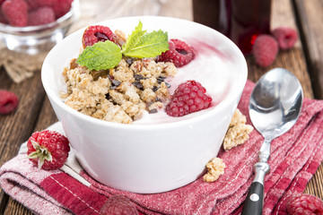 Raspberry Yogurt