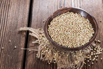 Portion of Buckwheat in a bowl