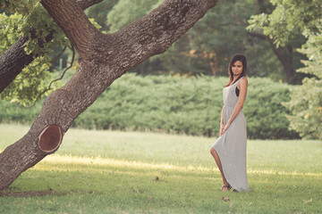 Girl in the park