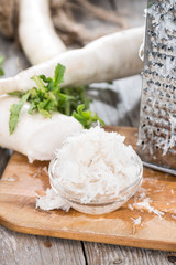 Fresh grated Horseradish