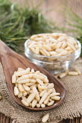 Portion of Pine Nuts