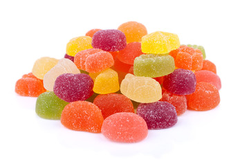 Yummy Heap of Sweet Jelly Candies