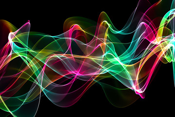 Obraz premium colorful wave