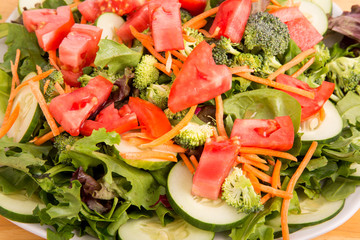 Fresh Salad Closeup