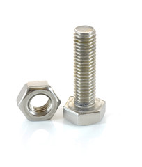 Stainless steel bolt and nut