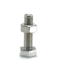 Stainless steel bolt and nut