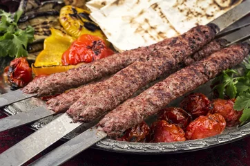 Tuinposter Adana Kebab © HLPhoto