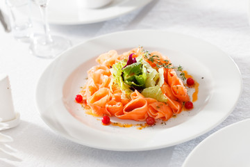 fish carpaccio