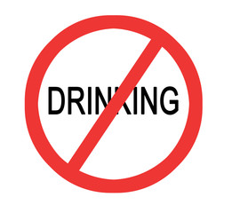 Prohibiting drinking