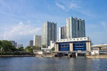 Obraz premium Tennozu water gate