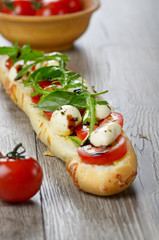 Caprese sandwich