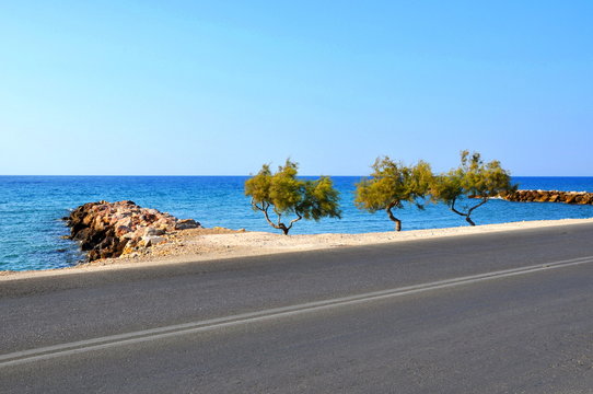 Photo of beautiuful scenery of Aegean sea