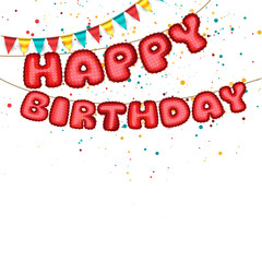 Happy Birthday Balloons
