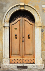 Italian old door