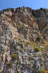 photo of mountains of Samos island