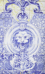 Wall tiles with typical old Lisbon