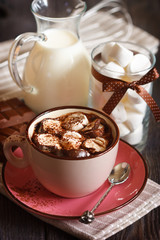 Hot chocolate.