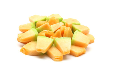 cantaloupe melon slices