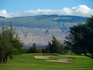 Fototapeta na wymiar Hawaii Big Island Golf-15