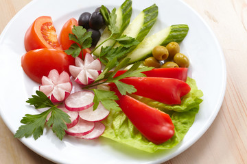 fresh vegetables