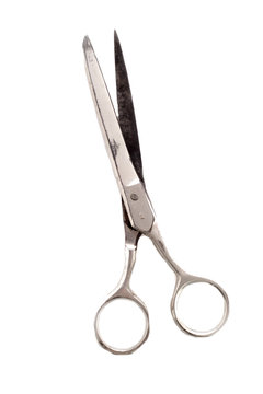 Scissors isolated on white background