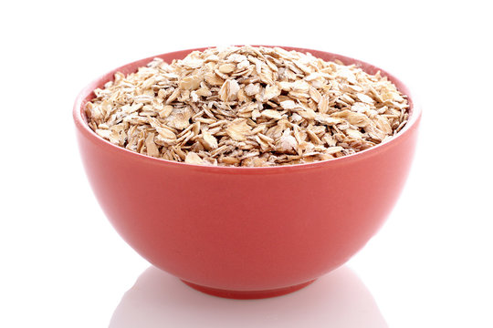 oat flake in bowl