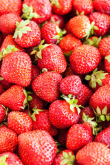 Fresh strawberry background
