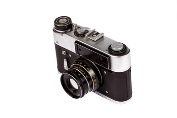 Old film  photo camera