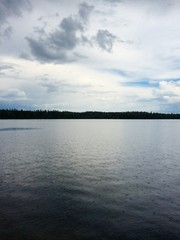 Rainy lake