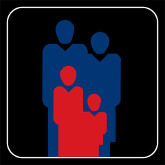 Family Silhouette, VECTOR