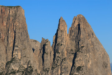 sciliar dall'Alpe di Siusi
