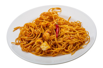 Seafood pasta