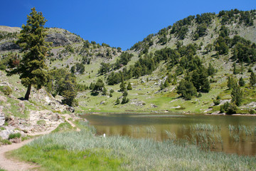 Le Lac Achard, alt 1917 m